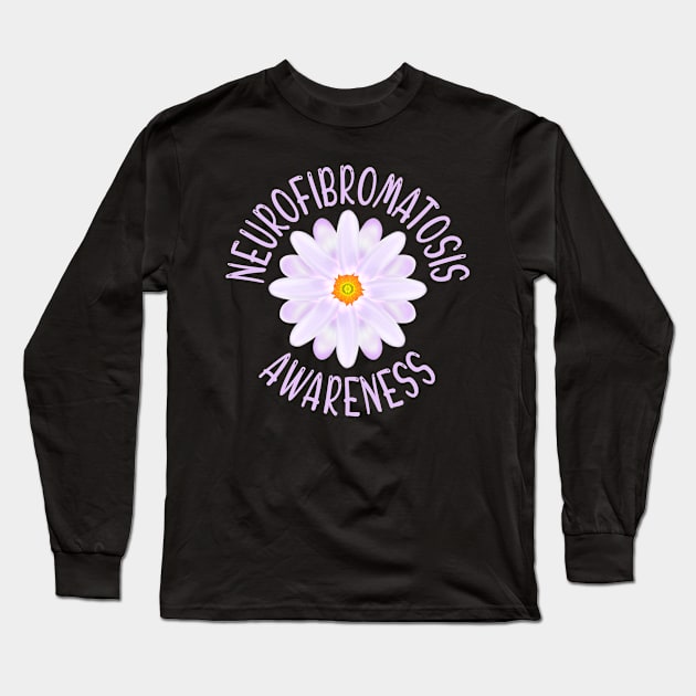 Neurofibromatosis Awareness Long Sleeve T-Shirt by MoMido